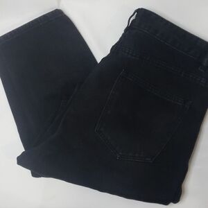 FREE with Purchase Mom Ultra High Rise Distressed Jeans